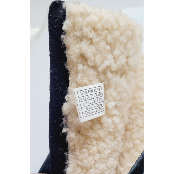 UGG BROOME TALL BOOTS SUEDE SHOES SIZE 7 - Picture 8 of 10